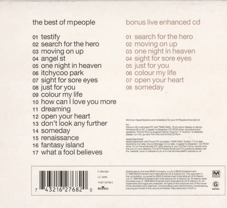 M People - The Best Of (2 Cd);