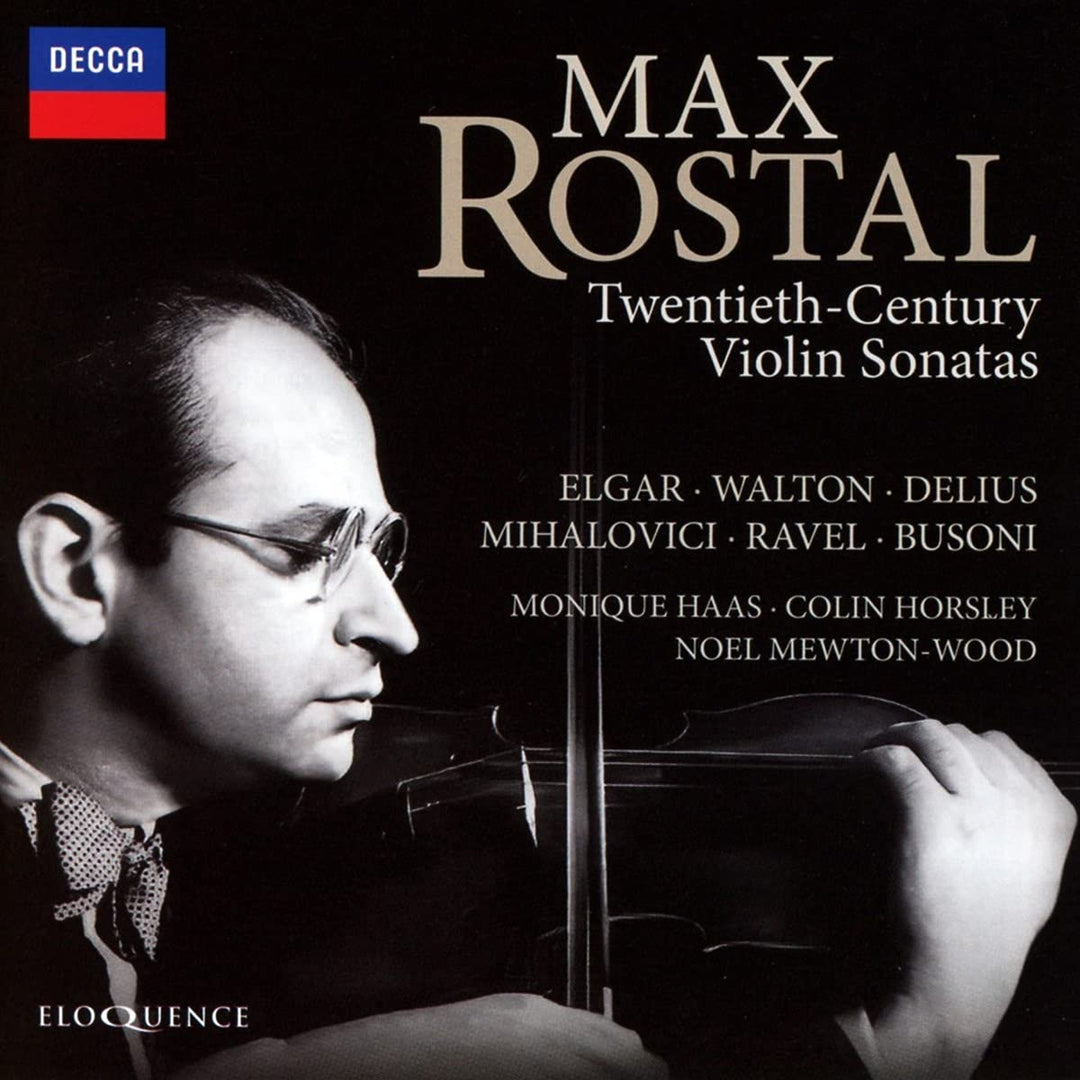 Max Rostal - 20Th Century Violin Sonatas (2 Cd);