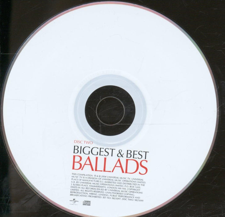 Biggest & Best Ballads / Various;
