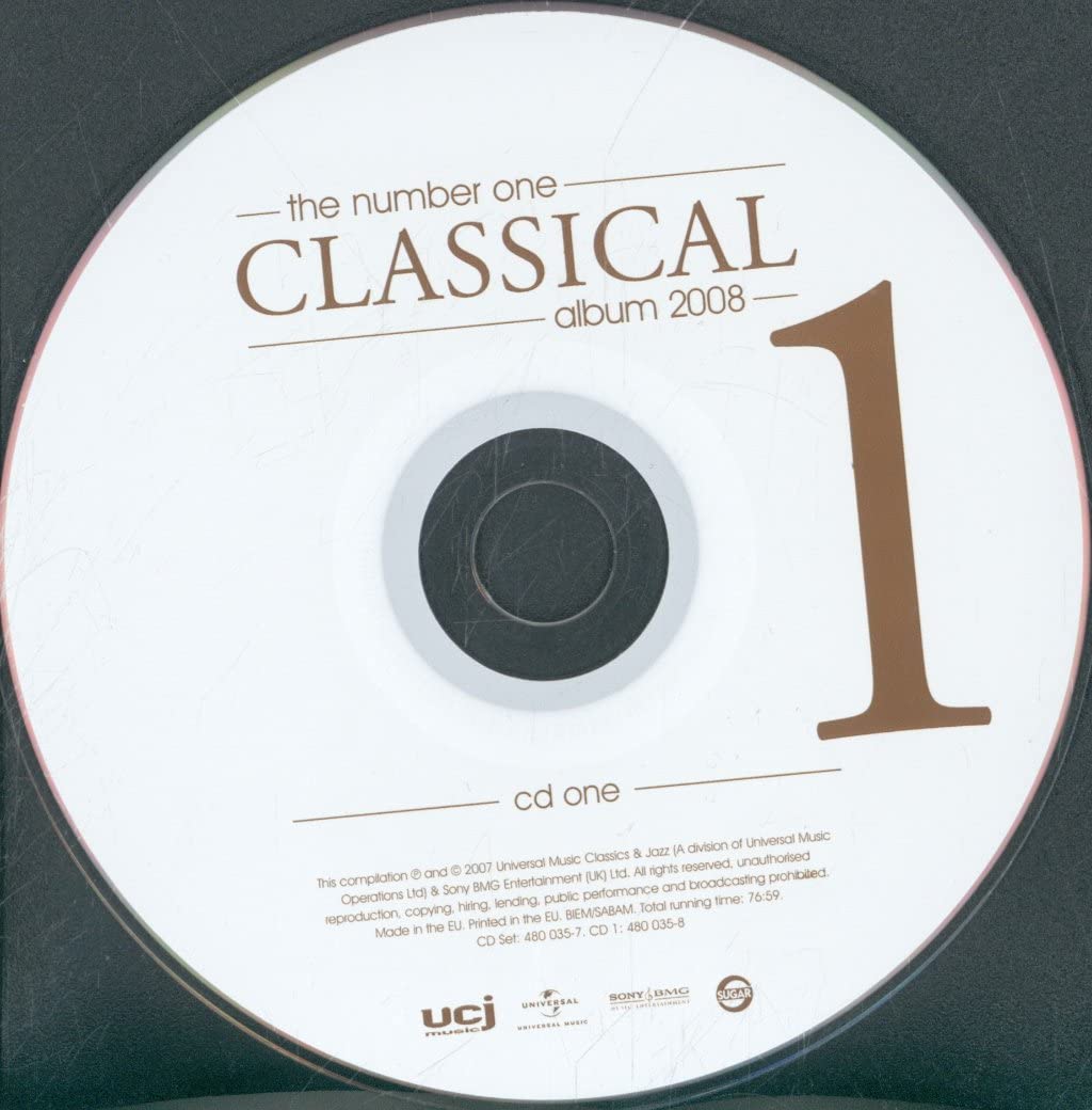 Number One Classical Album 2008 (The) (2 Cd);