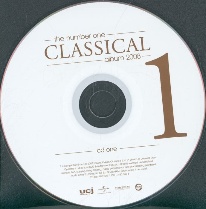 Number One Classical Album 2008 (The) (2 Cd);