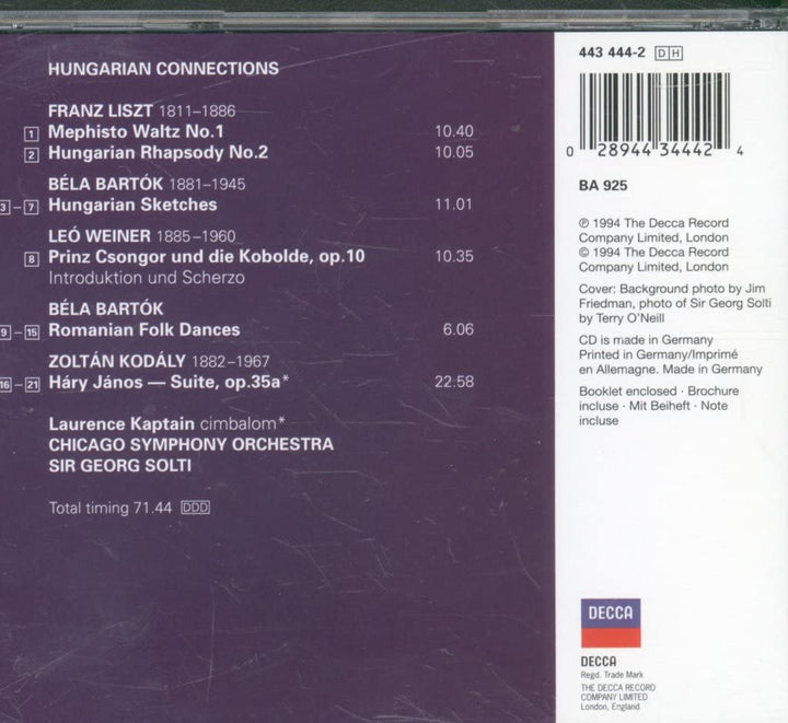 Franz Liszt - Hungarian Connections;