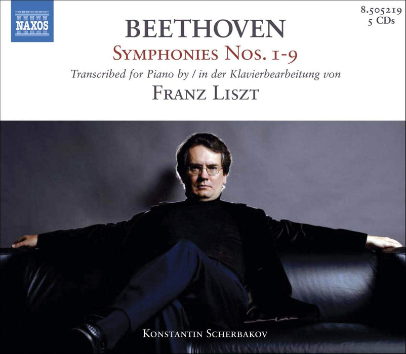 Ludwig Van Beethoven - Symphonies Nos.1-9 Transcribed For Piano By Franz Liszt (5 Cd);