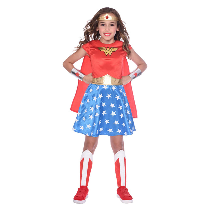 Dc Comics: Amscan - Child Costume Wonder Woman Classic 3-4 Yrs;