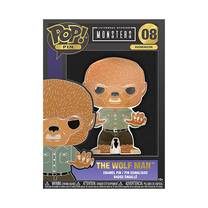 Universal Monsters: Funko Pop! Pin - The Wolfman (Enamel Pin / Spilla Smaltata);