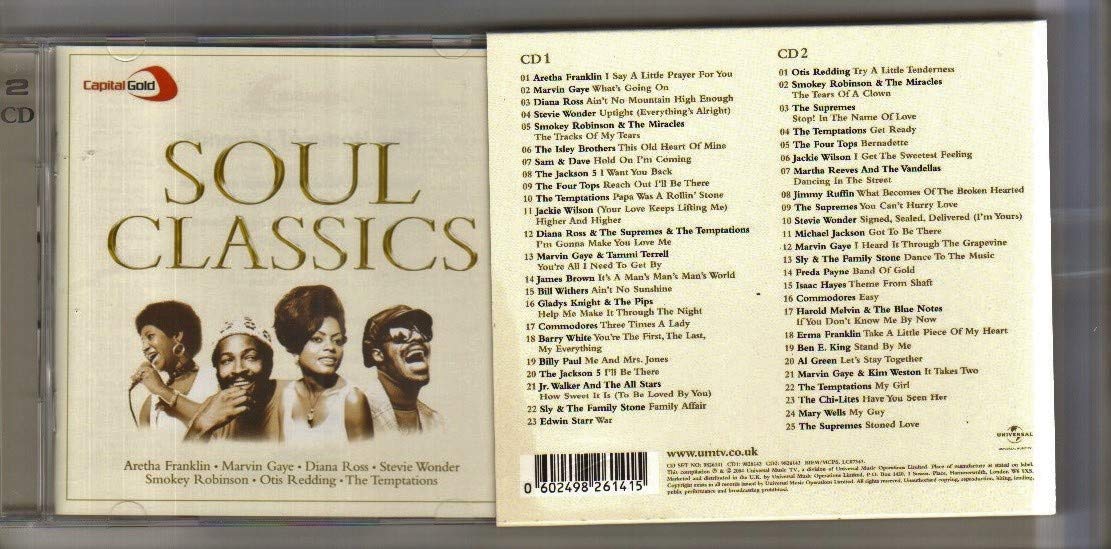 Capital Gold Soul Classics / The Soul Of A Nation / Various;