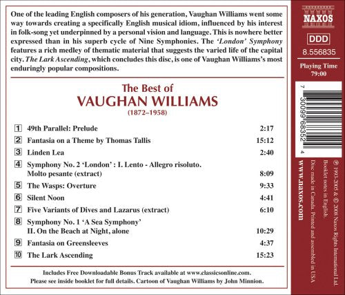 Ralph Vaughan Williams - The Best Of;