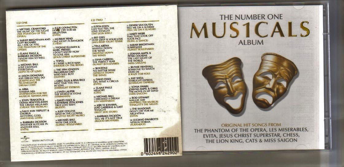 Number One Musicals Album (The) (2 Cd);