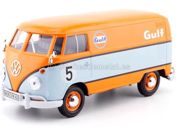 Motormax: 1/24 Volkswagen Tpe 2 T1 Delivery Van Gulf;