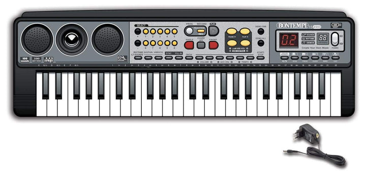 Bontempi 15 4900 - Tastiera Digitale 49 Tasti, 100 Suoni, 100 Ritmi, 10 Canzoni Preregistrate;