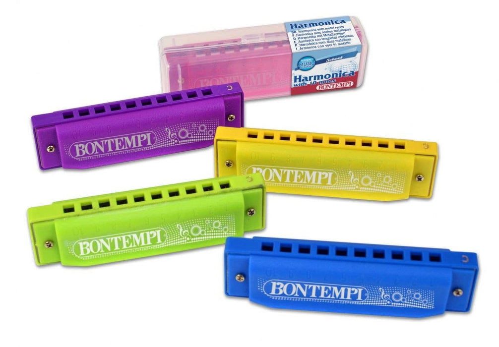 Bontempi 30 1010 - Armonica Metallica 10 Note (Assortimento);