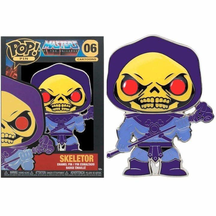 Masters Of The Universe: Funko Pop! Pin - Skeletor (Enamel Pin / Spilla Smaltata);