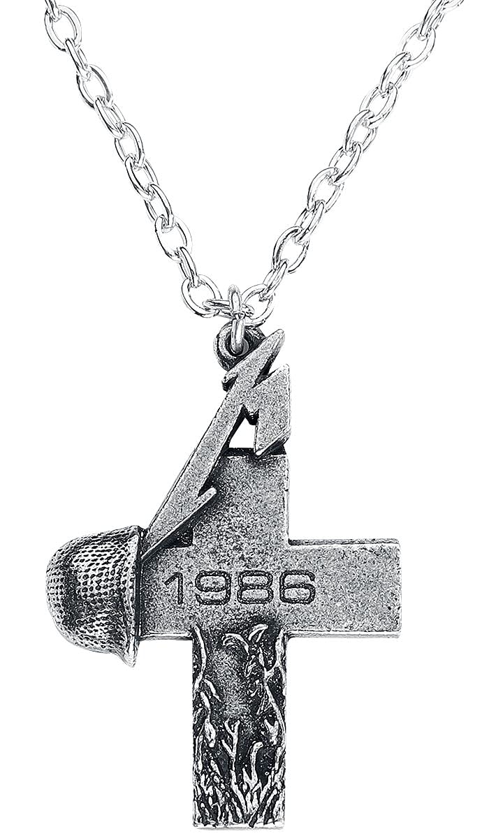 Metallica: Alchemy - Master of Puppets, 1986 Cross (Pendant Necklace);