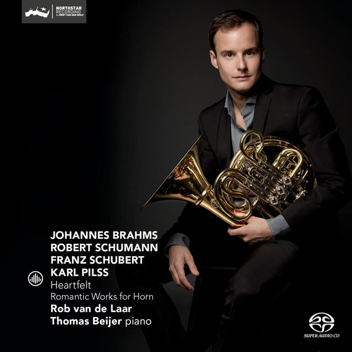 Rob Van De Laar / Thomas Beijer: Heartfelt - Romantic Works For Horn - Johannes Brahms. Robert Schumann. Franz Schubert / Karl P