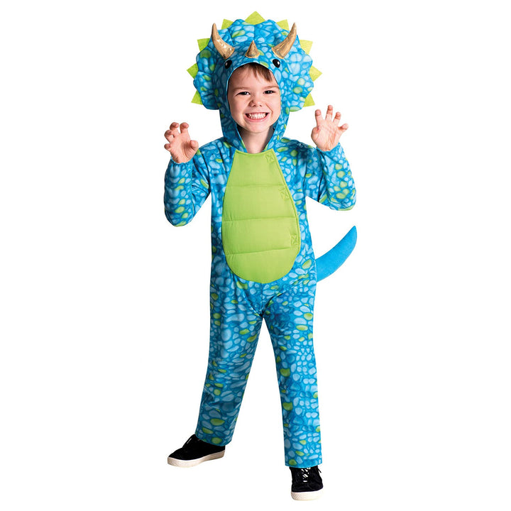 Amscan: Child Costume Blue Dino Age 3-4 Years;