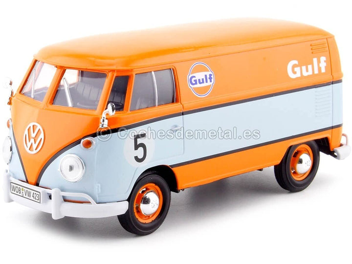 Motormax: 1/24 Volkswagen Tpe 2 T1 Delivery Van Gulf;