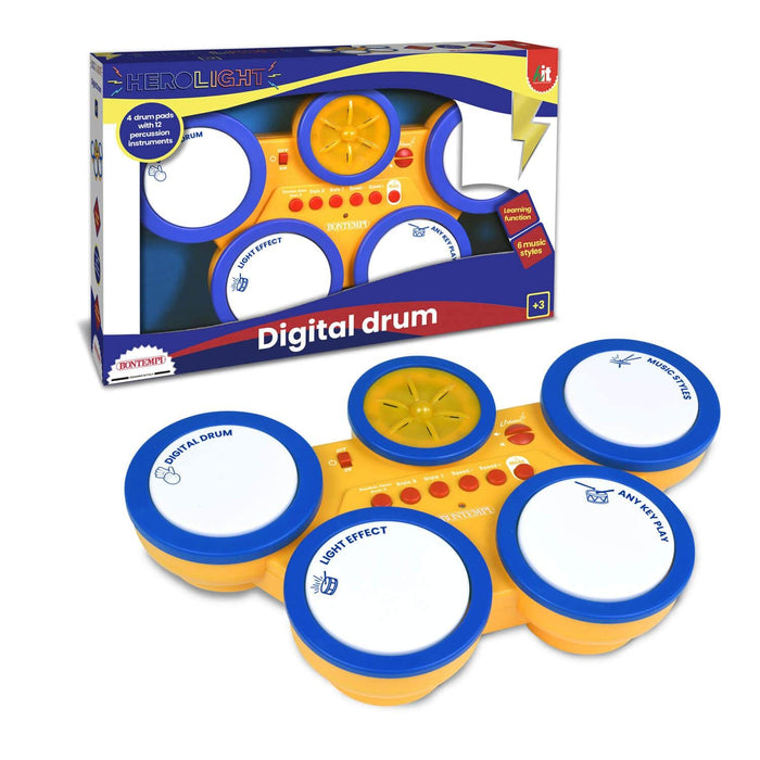 Bontempi 18 0535 Electronic Percussion With Light And Sound Effects. (Hero Light);