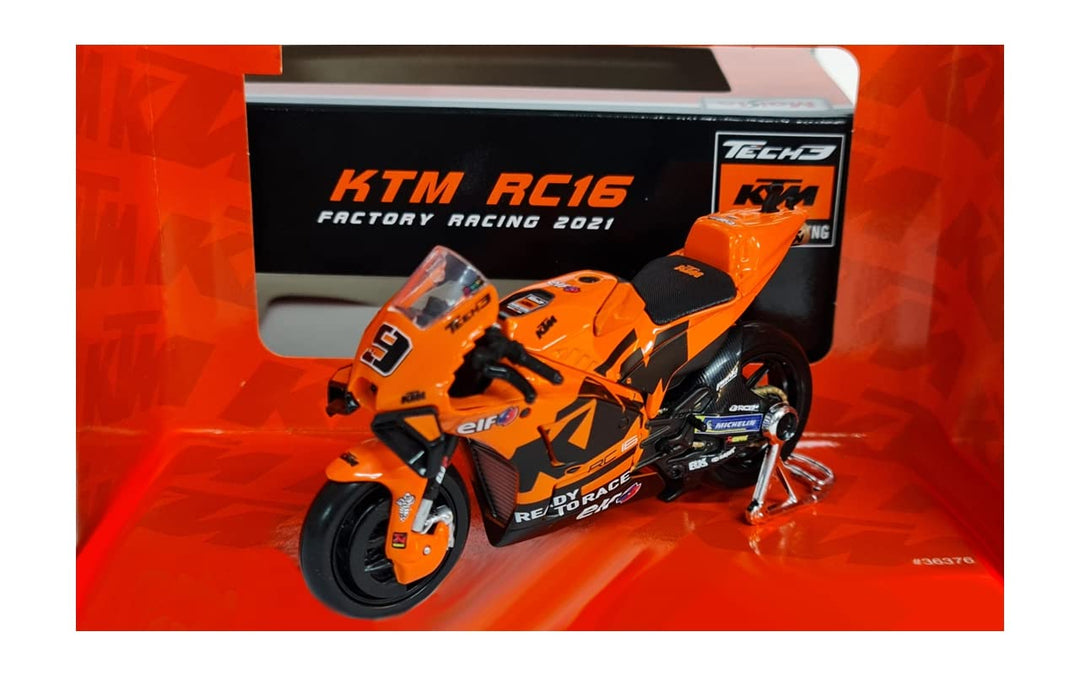 Maisto: Red Bull Tech 3 Ktm Factory Racing 2021 Petrucci - 1:18;