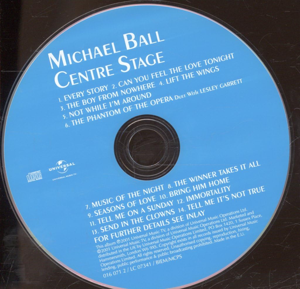 Michael Ball - Centre Stage;