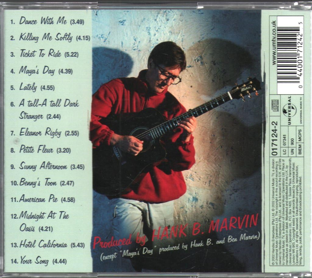 Hank Marvin - Guitar Player;