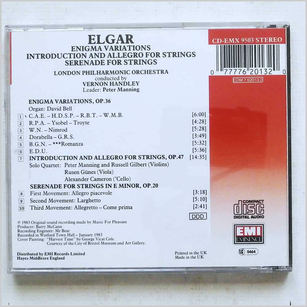 Edward Elgar - Enigma Variations;