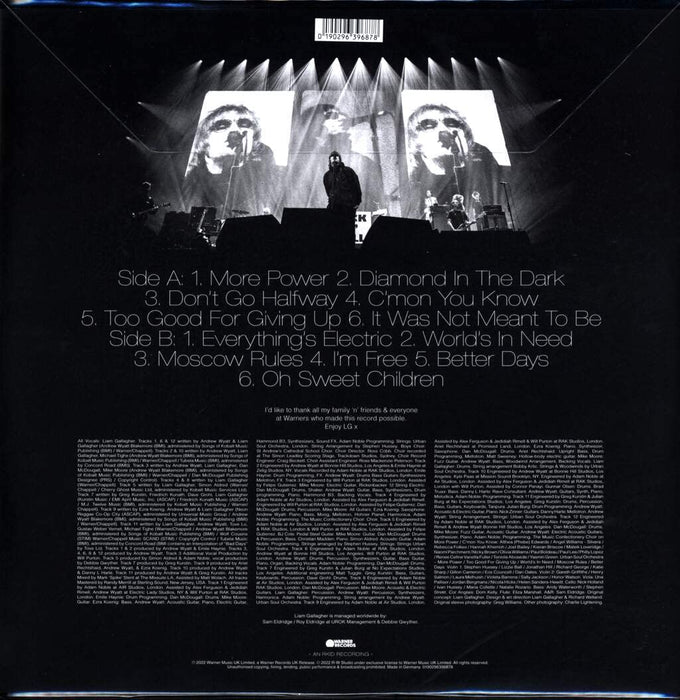 Liam Gallagher - C'Mon You Know (Clear Vinyl);