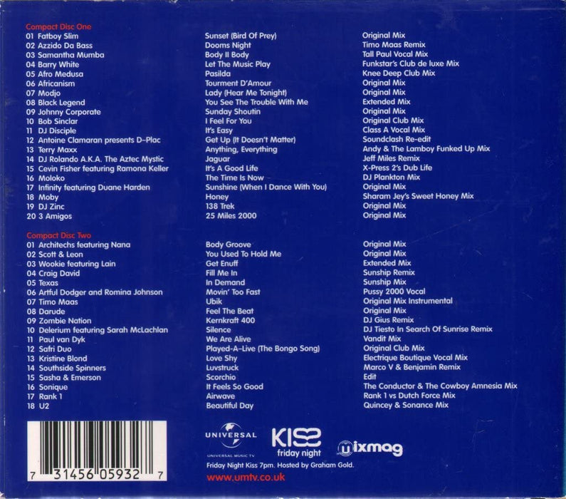Kiss House Nation 2001 / Various (2 Cd);