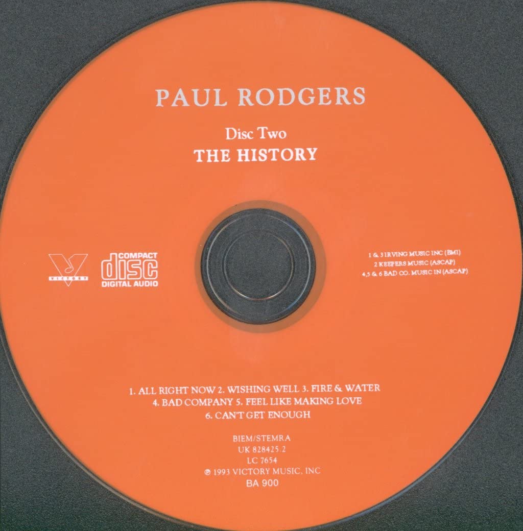 Paul Rodgers - Muddy Water Blues: A Tribute To Muddy Waters;