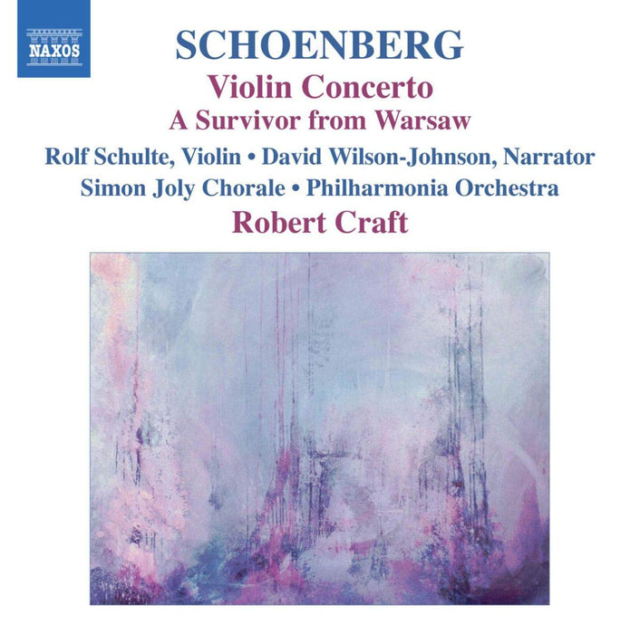 Arnold Schonberg - Concerto Per Violino Op.36, Un Sopravvissuto A Varsavia, De Profundis;