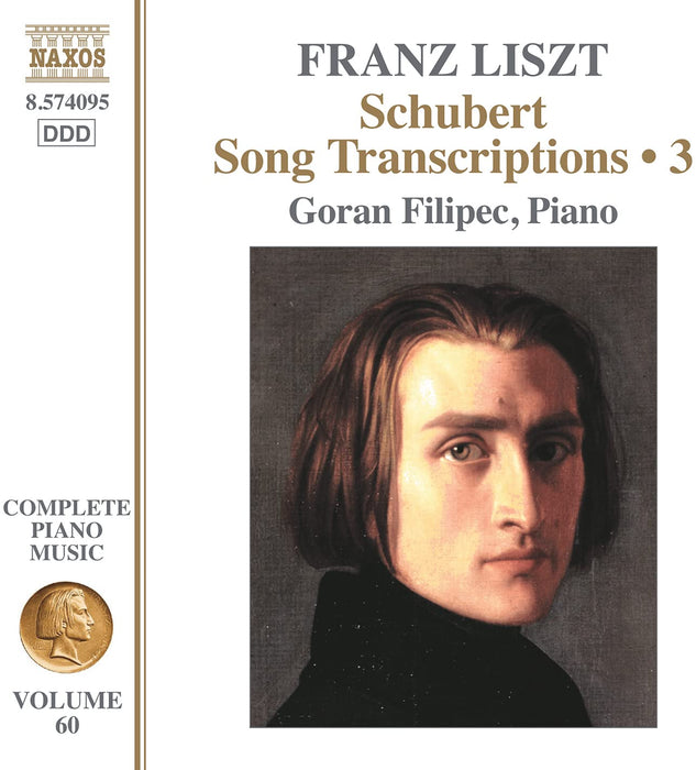 Franz Listz - Schubert Song Transcriptions 3 (Complete Piano Music Vol.60);