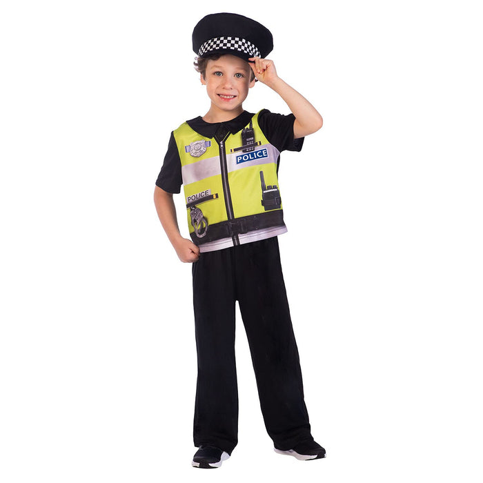 Amscan: Child Costume Sustainable Police Age 2-3 Yrs;