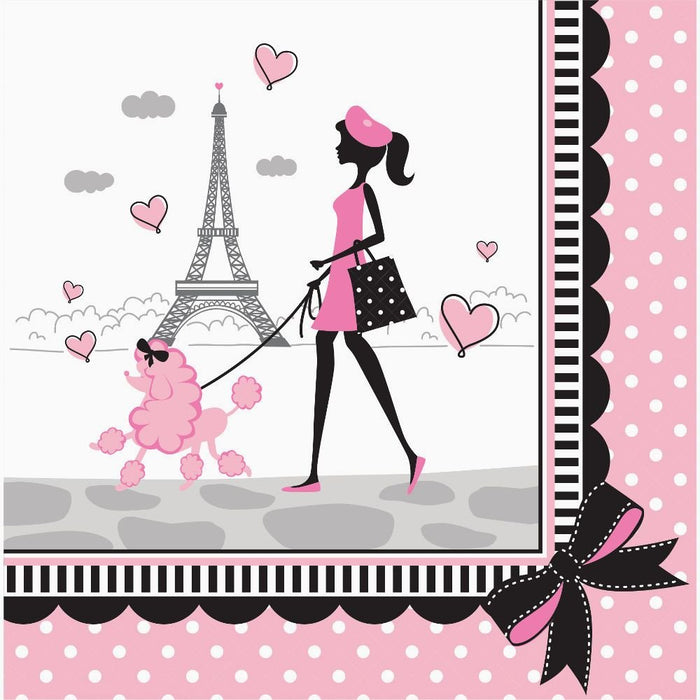 Creative Converting: Napkin 33X33Cm Paris;