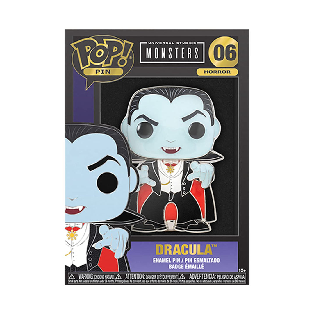 Universal Monsters: Funko Pop! Pin - Dracula (Enamel Pin / Spilla Smaltata);