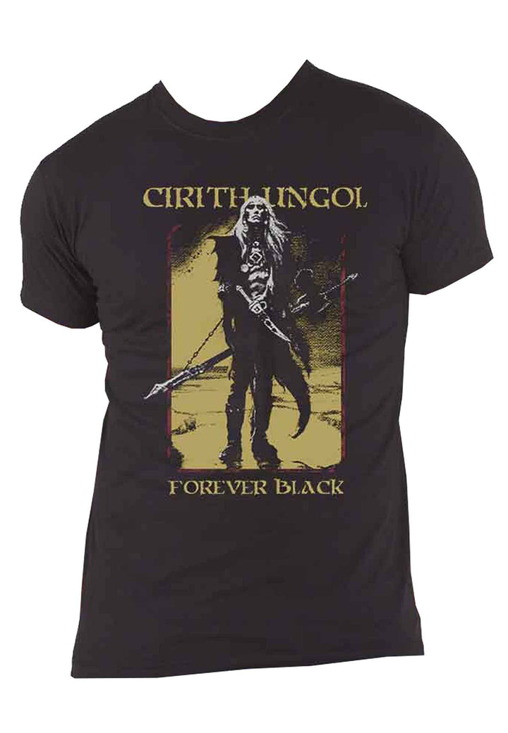 Cirith Ungol: Forever Black (T-Shirt Unisex Tg. M);