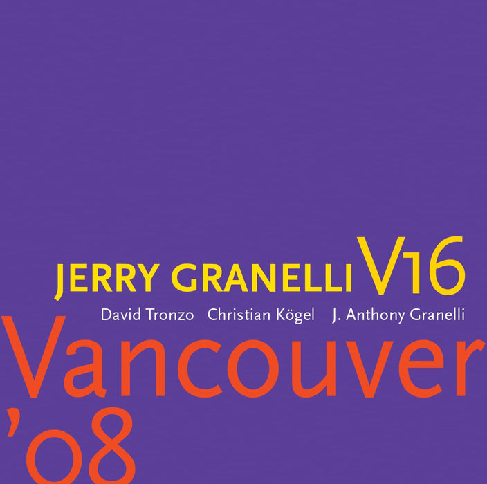 Jerry Granelli V16 - Vancouver 08 (Sacd+Dvd);