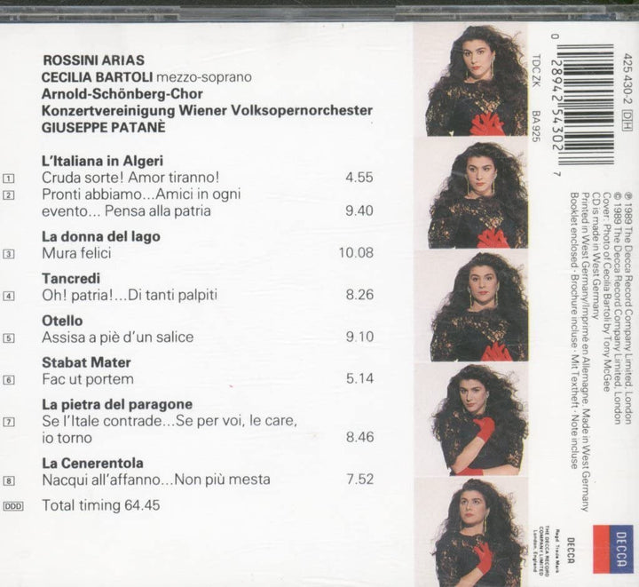 Cecilia Bartoli: Rossini Arias;