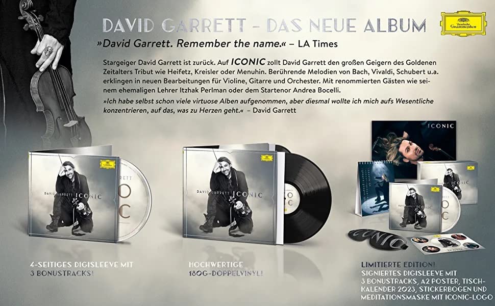 Garrett David - Iconic (Deluxe);