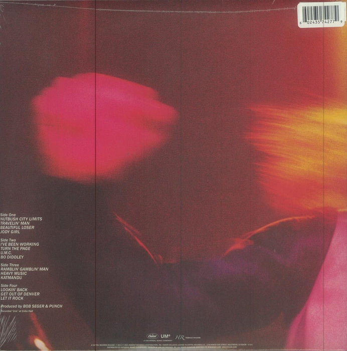 Bob Seger & The Silver Bullet Band - 'Live' Bullet (Orange Swirl Vinyl) (2 Lp);