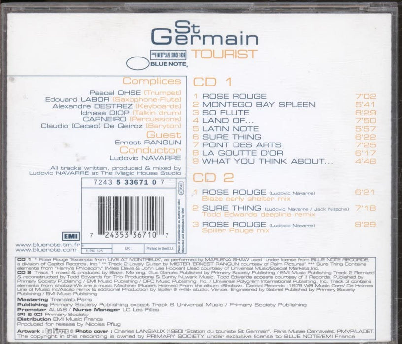 St. Germain - Tourist (2 Cd);