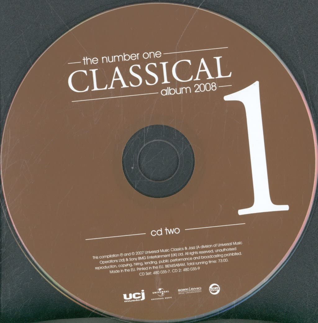 Number One Classical Album 2008 (The) (2 CDs);