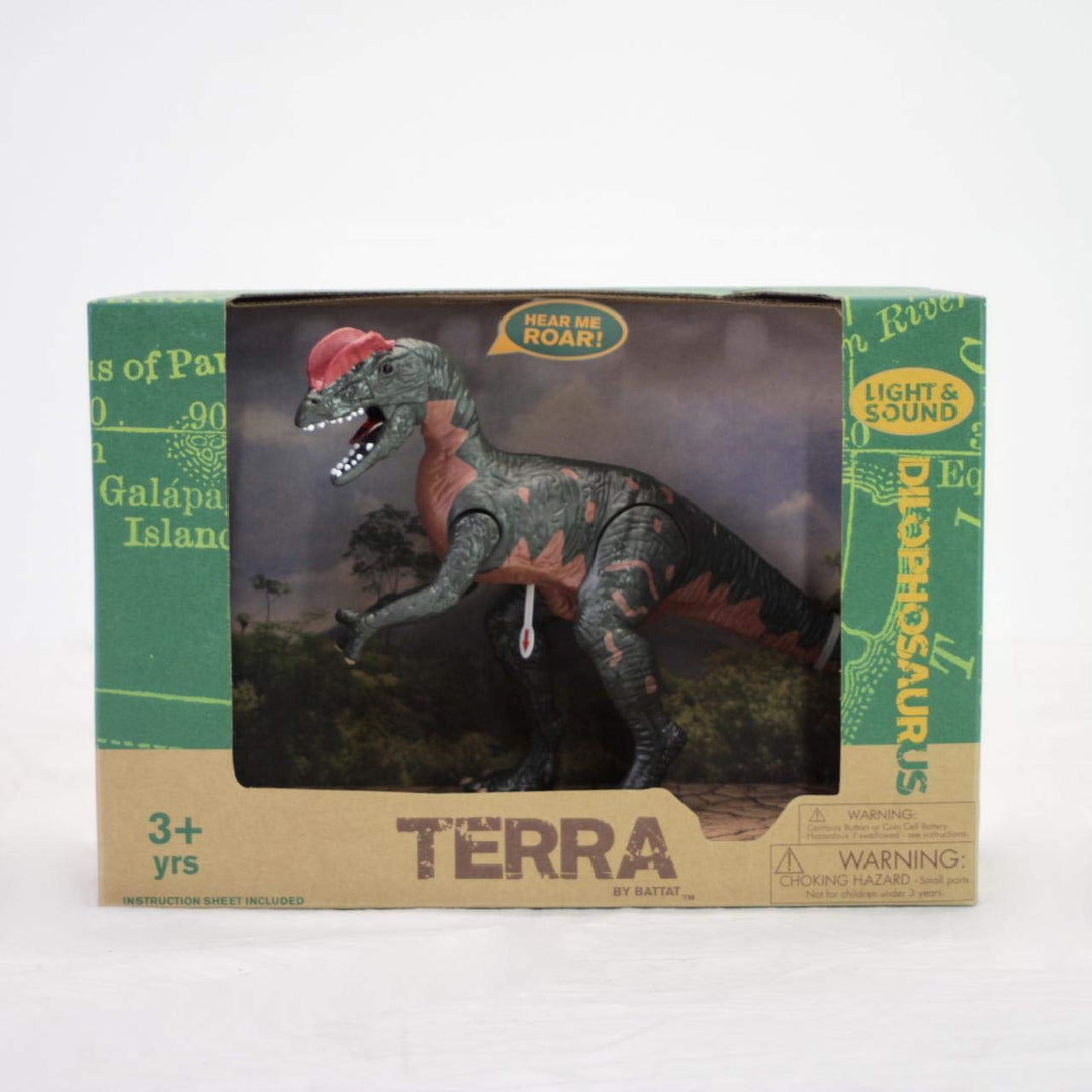 Battat: Battat: Terra - Electronic Dinosaur Dilophosaurus Wetherilli;