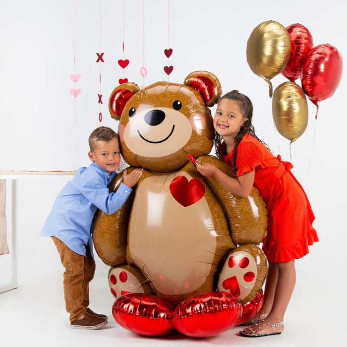 Anagram: Airloonz Big Cuddly Teddy 86X121 Cm P70 Qv. Pallone Foil Airloonz Big Cuddly Teddy 86X121 Cm;