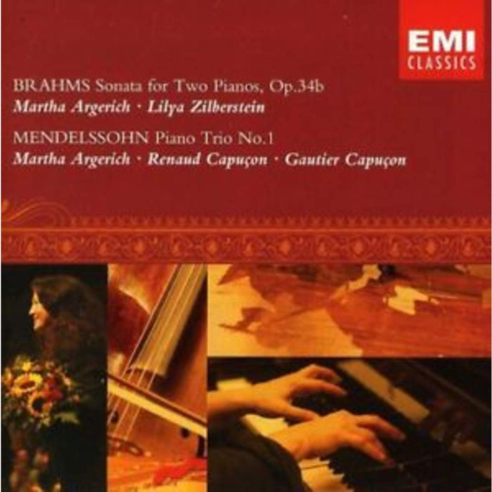 Johannes Brahms / Felix Mendelssohn - Piano Sonatas;