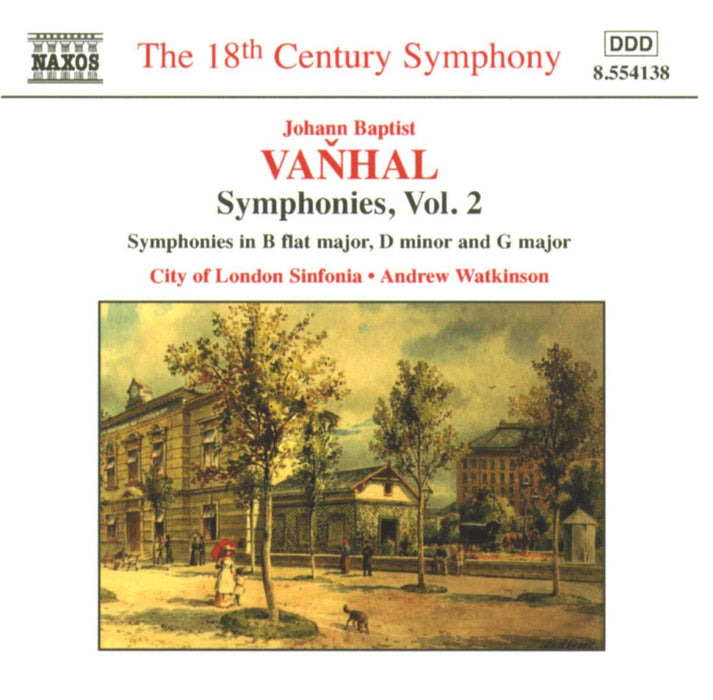 Johann Baptist Vanhal - Symphonies Vol. 2;