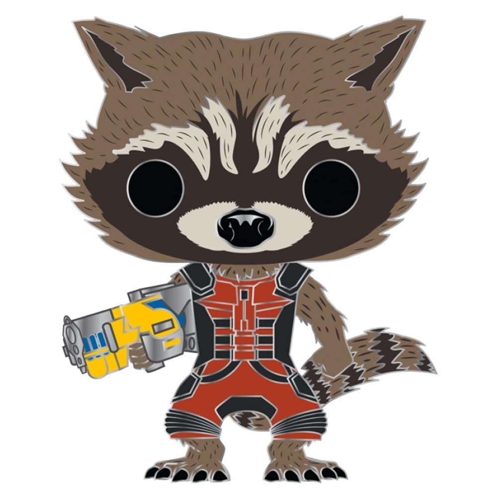 Marvel: Funko Pop! Pin - Guardians Of The Galaxy - Rocket Raccoon (Enamel Pin / Spilla Smaltata);