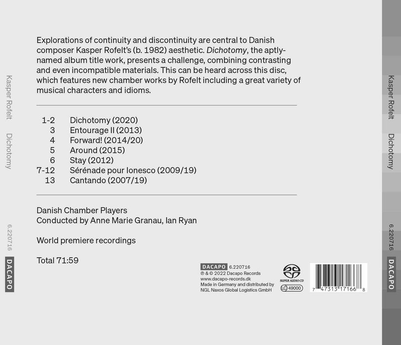 Kasper Rofelt - Dichotomy (Sacd);