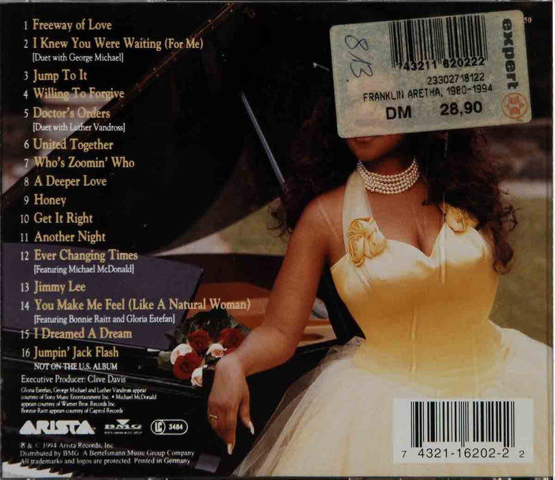 Aretha Franklin - Greatest Hits 1980-1994;
