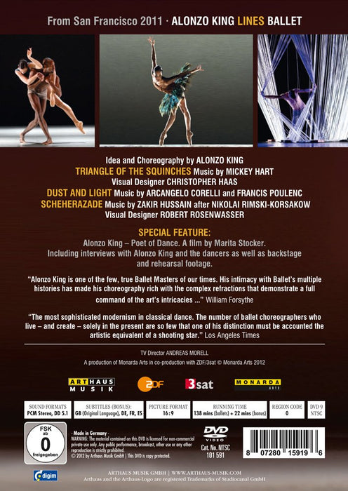 Alonzo King: Lines Ballet;