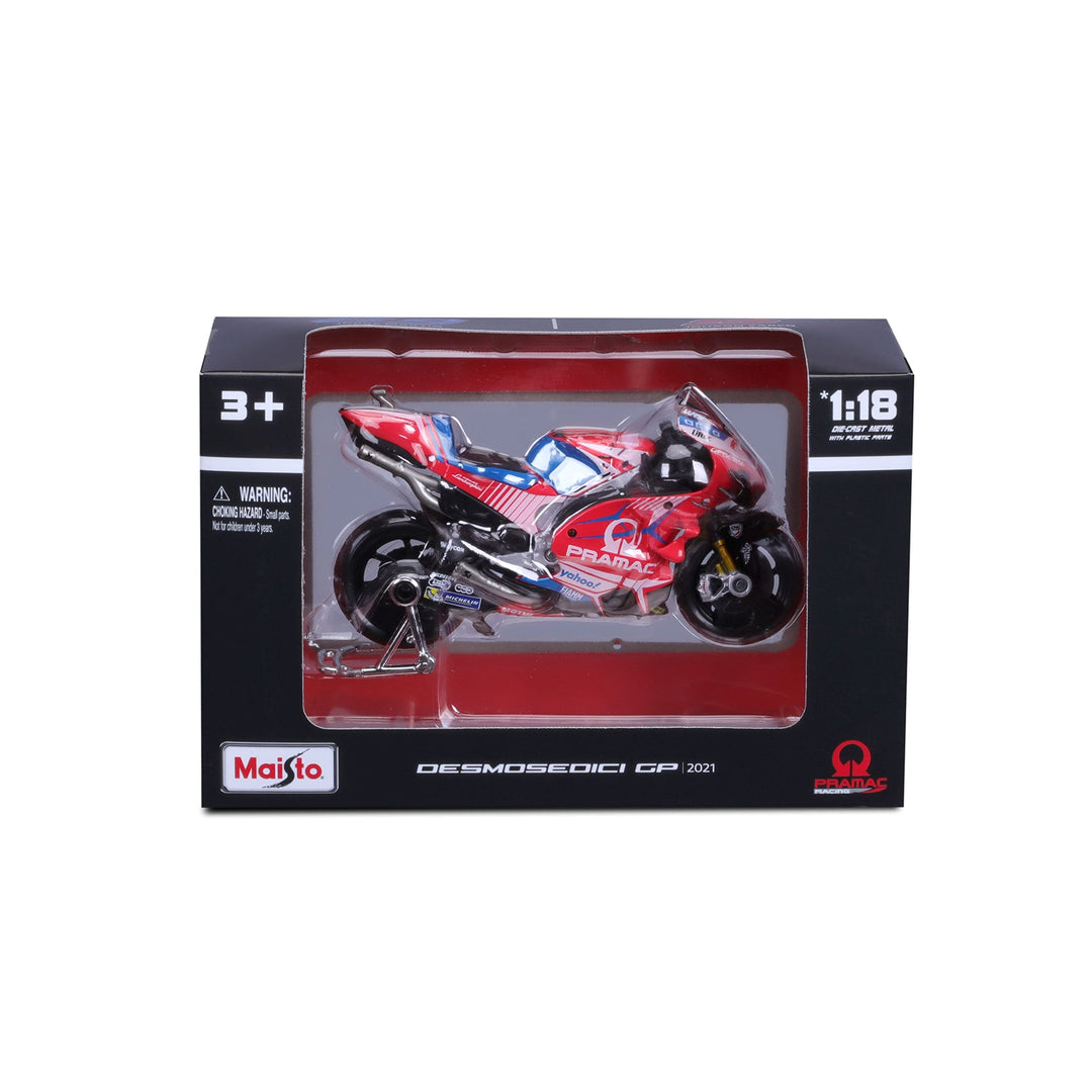 Maisto: Ducati Pramac Racing 2021 Martin - 1:18;