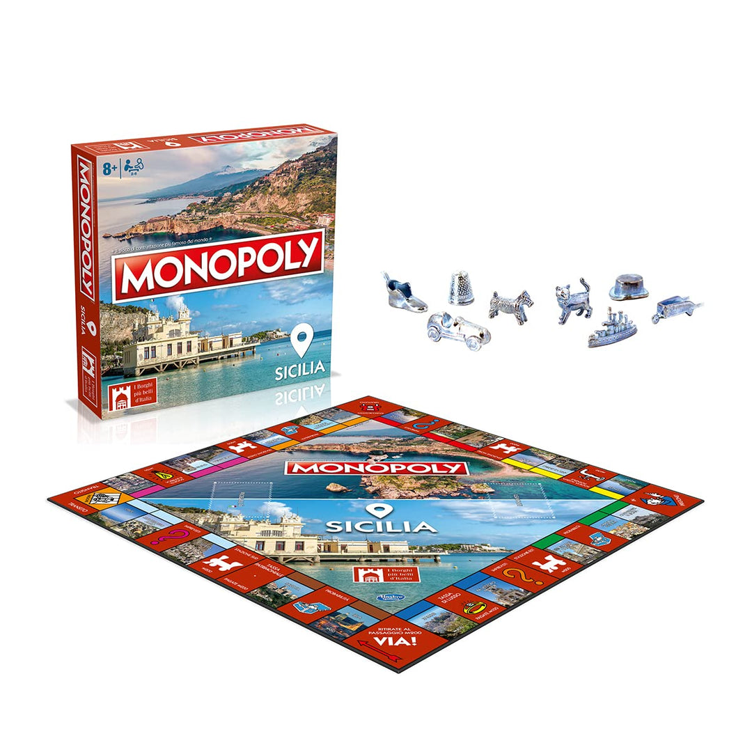 MONOPOLY - THE MOST BEAUTIFUL VILLAGES IN ITALY - SICILY 